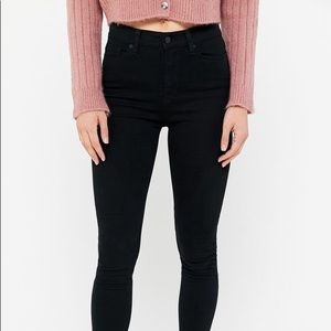Black skinny BDG twig jeans